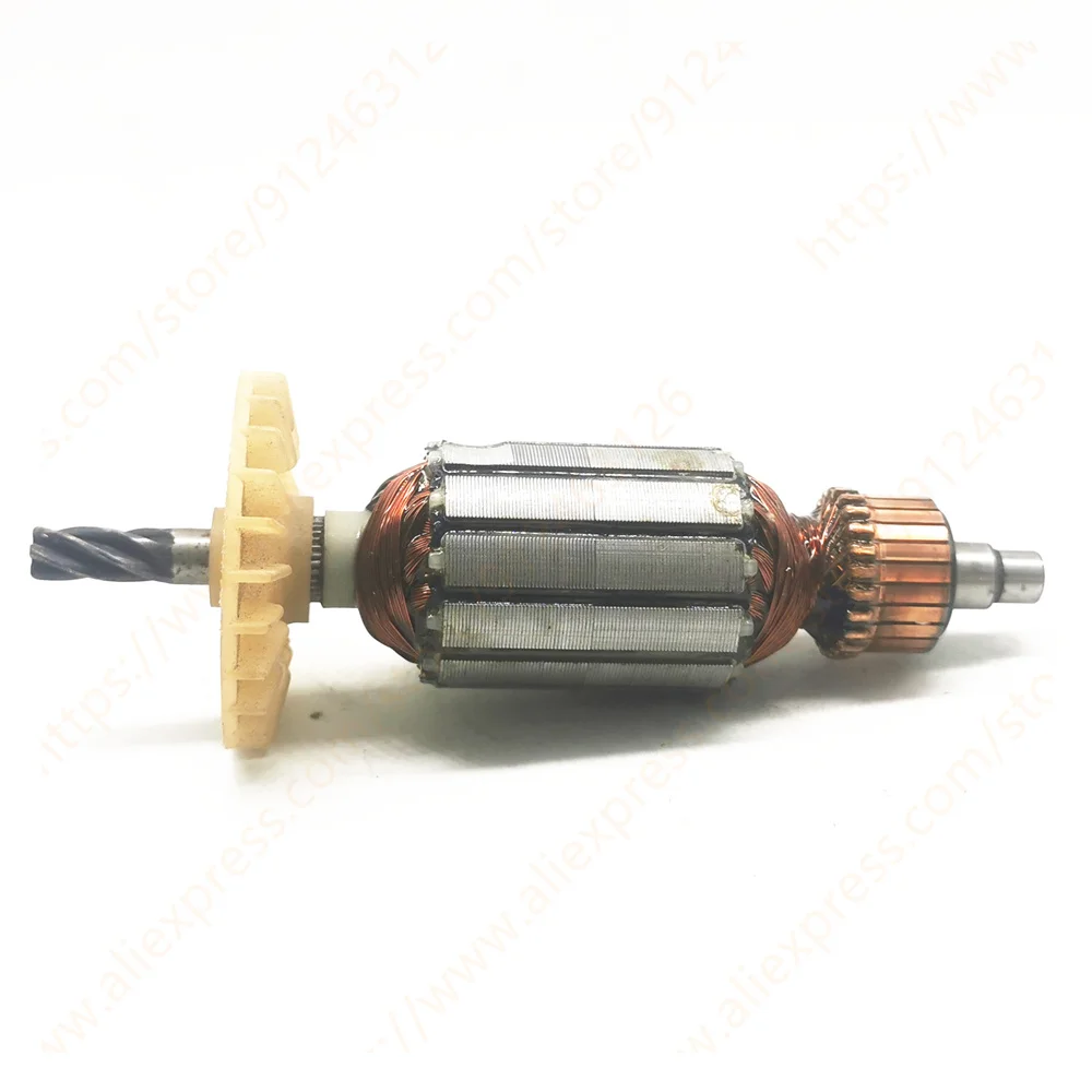 AC220-240 5ฟัน Armature โรเตอร์เปลี่ยนสำหรับ HITACHI DH22VB DH24PB เครื่องมืออุปกรณ์เสริม