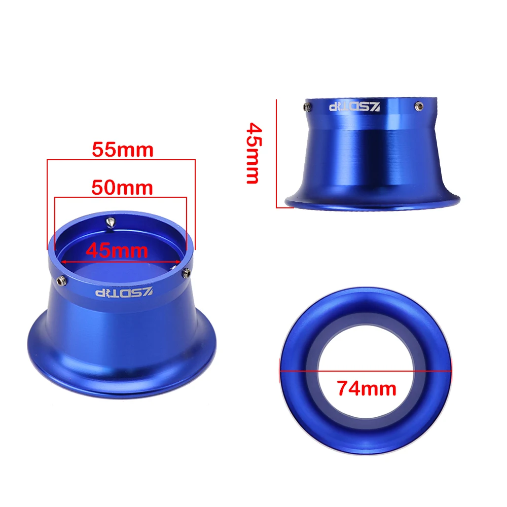 ZSDTRP 50mm 55mm Motorcycle Carburetor Air Filter Wind Cup Horn Cup For PWK 21 24 26 28 30 32 34 PE 28 30 Carburetor