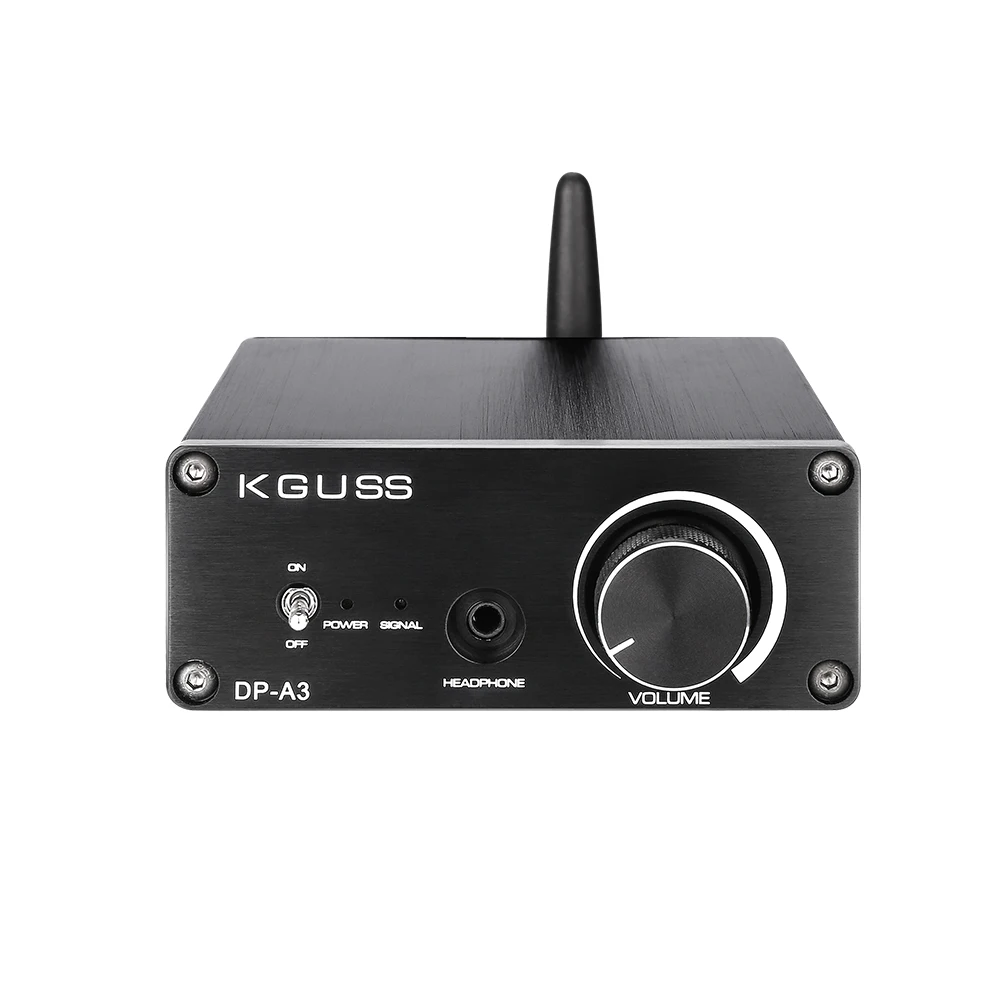 KGUSS DP-A3 TPA3250 Class D HIFI QCC5125 Bluetooth 5.0 HIFI power amplifier board Digital power amplifier 100W+100W LDAC APTX