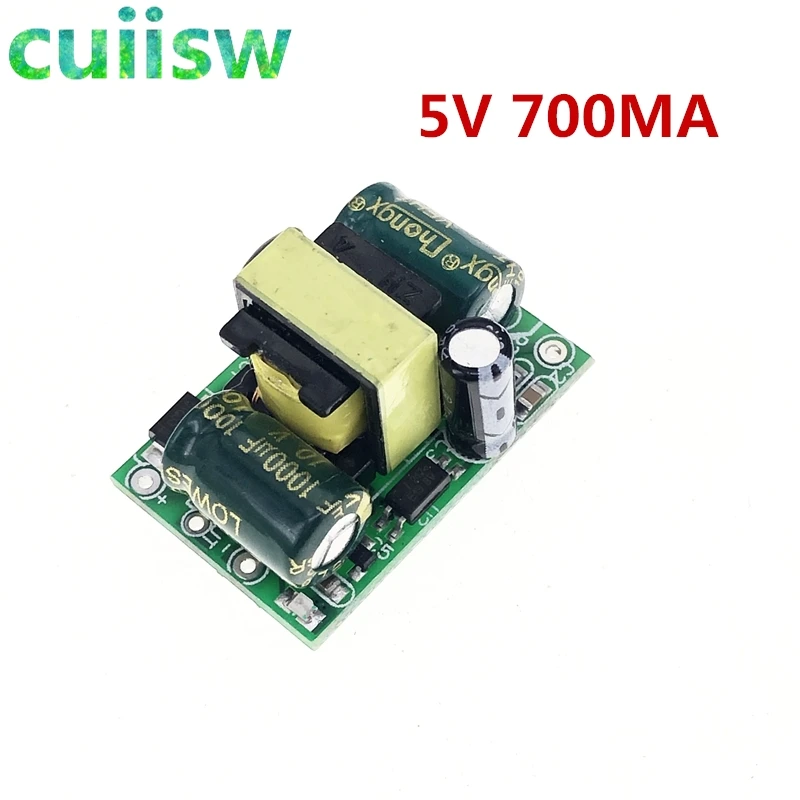 Convertidor reductor de potencia aislado, módulo reductor de 220V a 12V, 3,3 V, 5v, 700mA, 12v, 400mA, 450ma, AC-DC