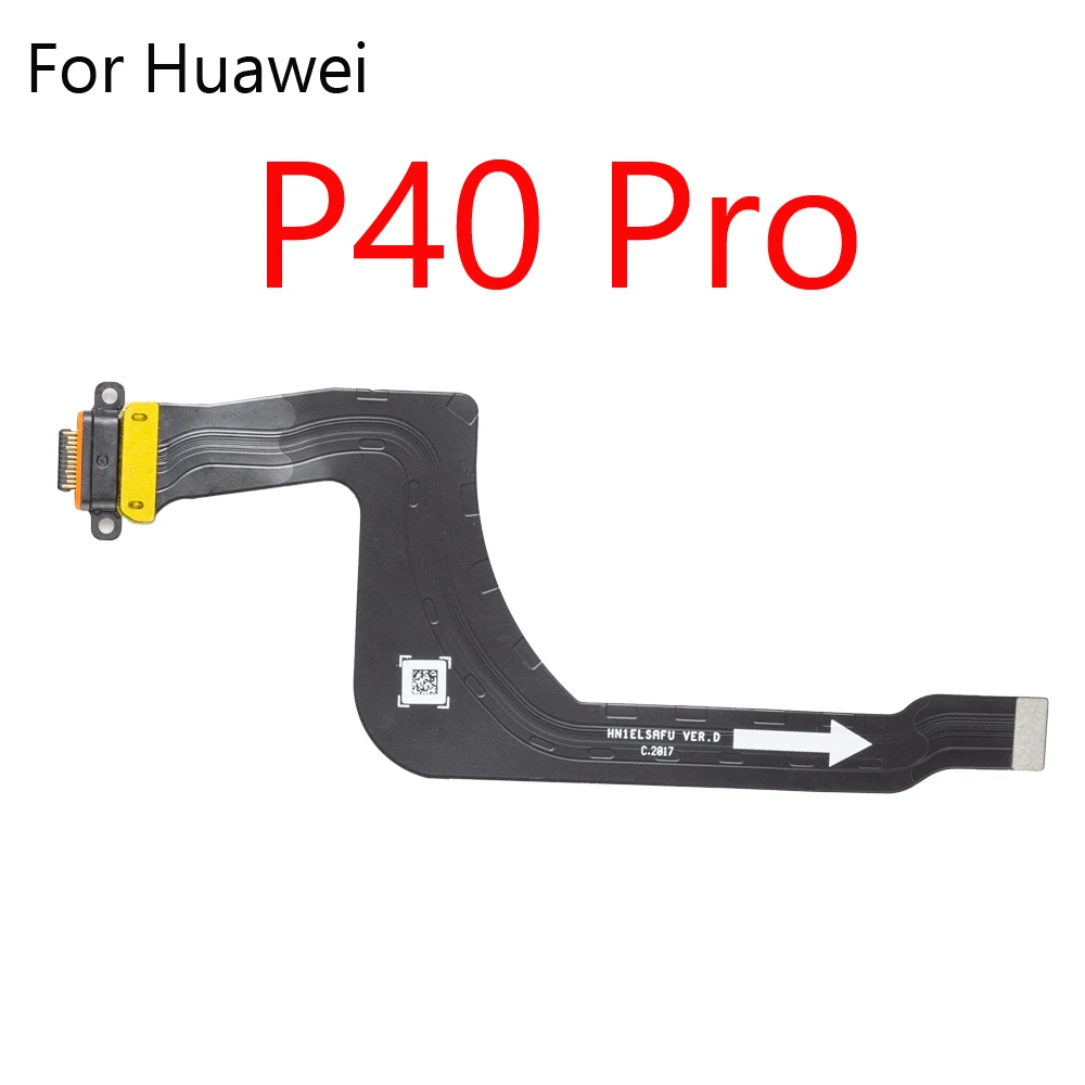 1pcs For Huawei P40 Pro Lite USB Power Charging Connector Plug Port Dock Flex Cable Board