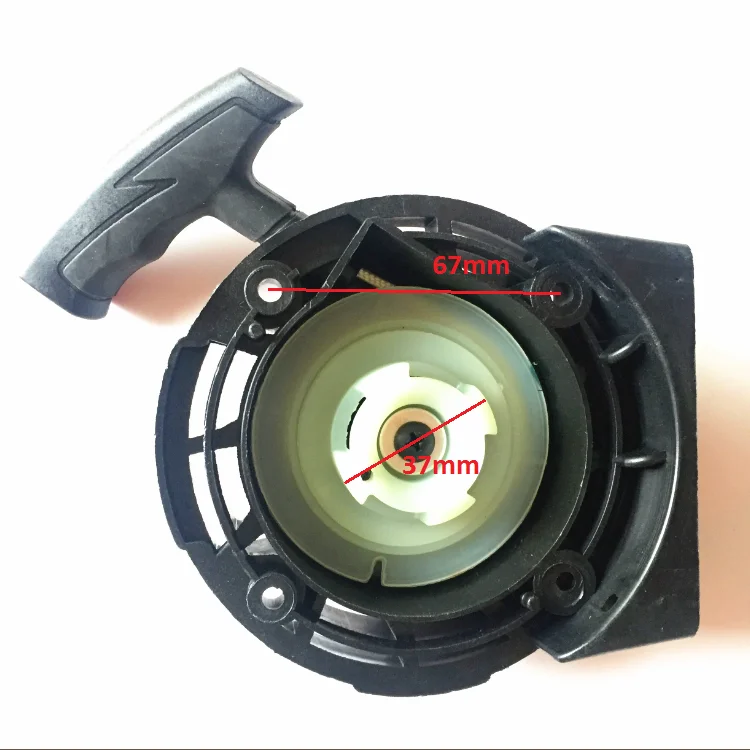 เครื่องตัดแปรงขดดึงสตาร์ทเตอร์สำหรับ HYUNDAI HYX55 55 Strimmer เครื่องตัดแต่งกิ่งพุ่มไม้เครื่องตัดหญ้าอะไหล่