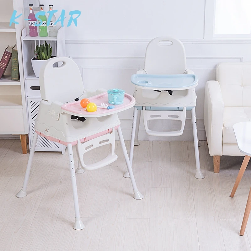 Silla de bebé grande para comer para niños, asiento de escritorio y silla, portátil, plegable, multifunción, K-STAR