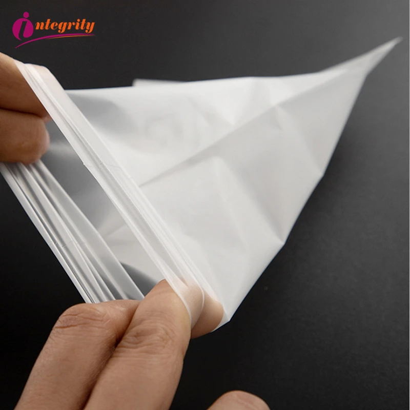 INTEGRITY 1000 pcs/lot 7*14cm CPE Frosted Plastic Storage Bags Merchandise Electronics Gift Bag CPE Bags  Open Top