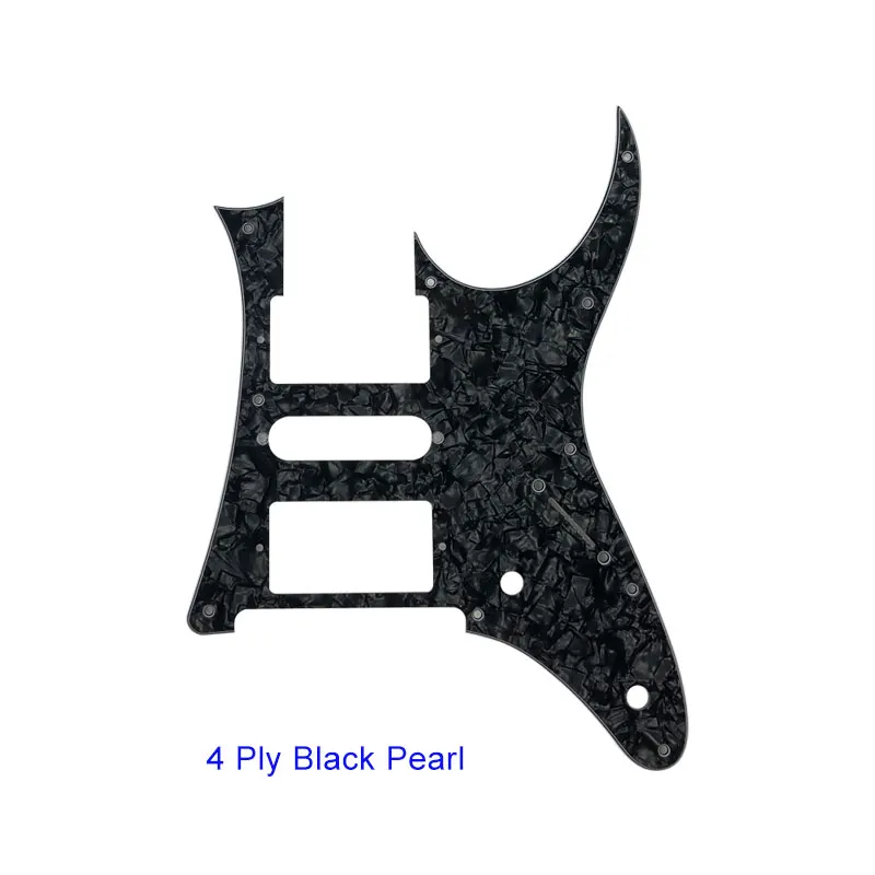 Xinyue Guitar Parts - For 10 Hole Screws MIJ Ibanez RG 2550Z Guitar Pickguard Humbucker HSH Pickup Scratch Plate,Many Colors