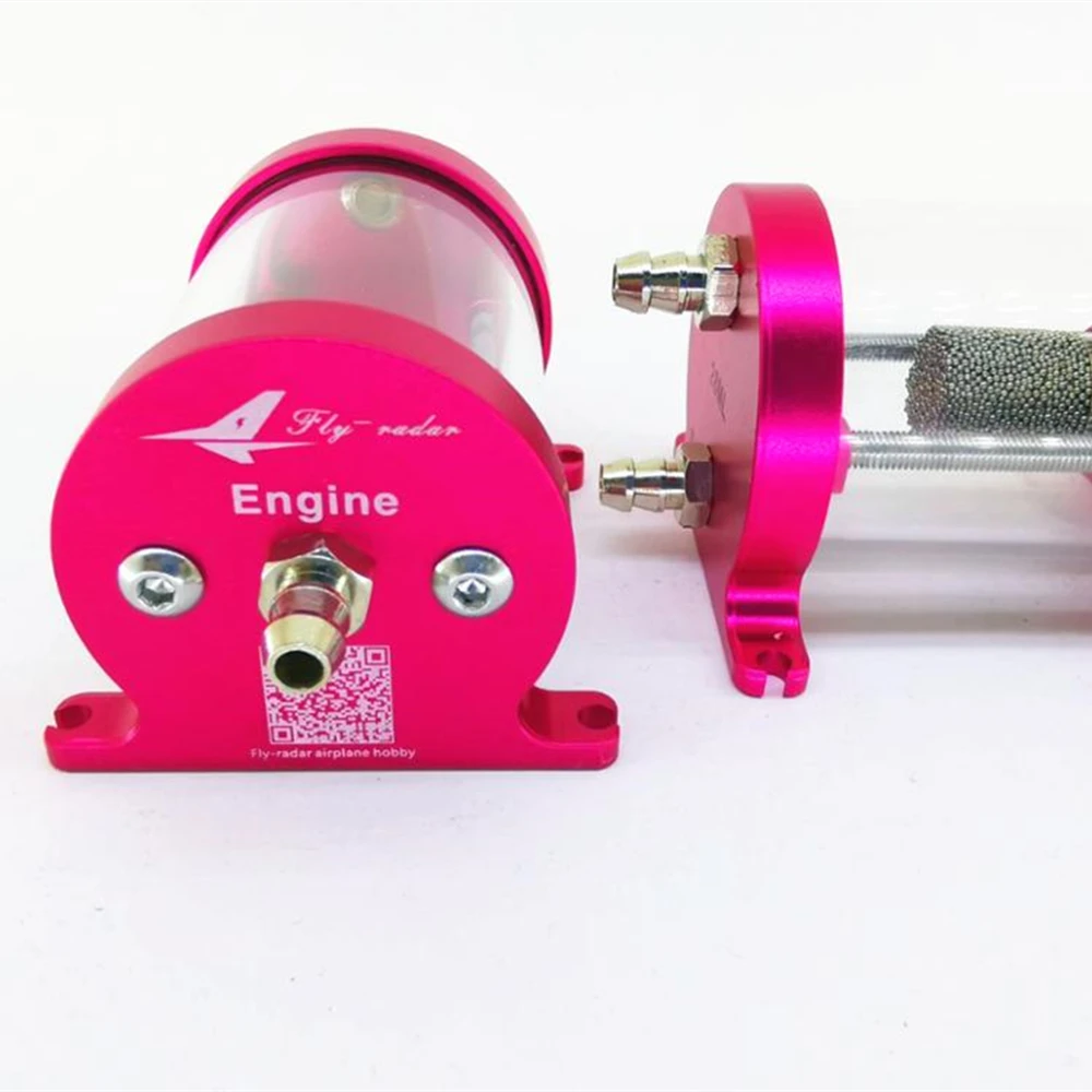 UAT 35ml CNC Air Trap Tank with fuel filter for turbine jet
