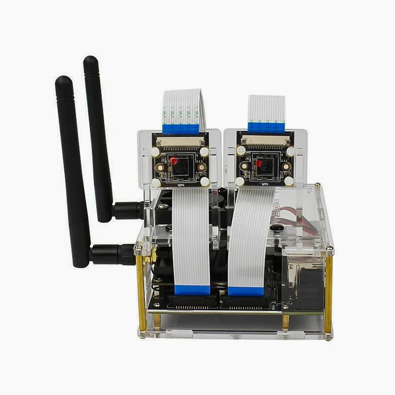 Capa protetora acrílica NVIDIA Jetson Nano Board compatível com A02/B01
