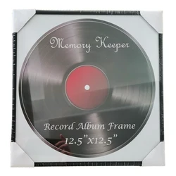 Metal Photo Frames For LP Record Photo Frame For Wall Hanging Black Golden White Plexiglass Poster Frame
