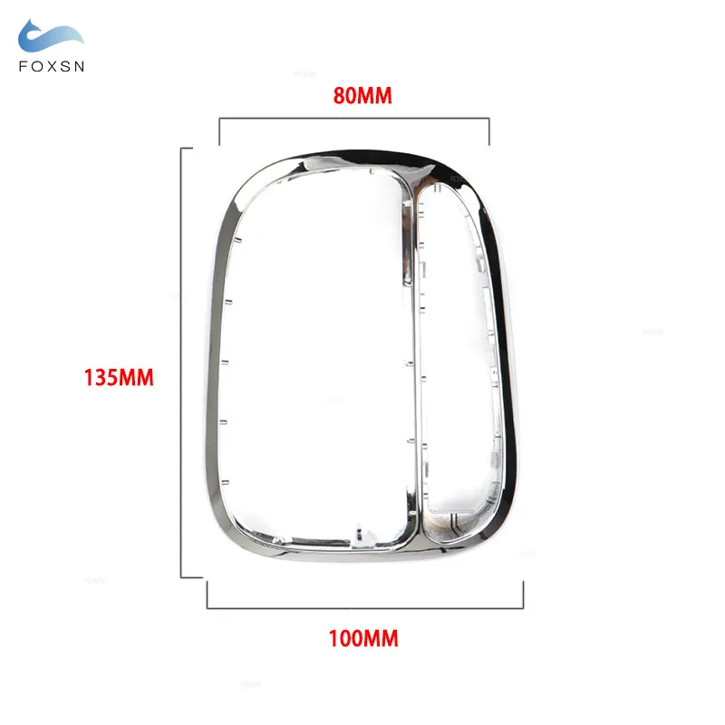 LHD Car Accessories Interior Center Shifter Cover Bezel Gear Shift Panel Sticker Trim For Mercedes Benz C Class W203 C230 C320