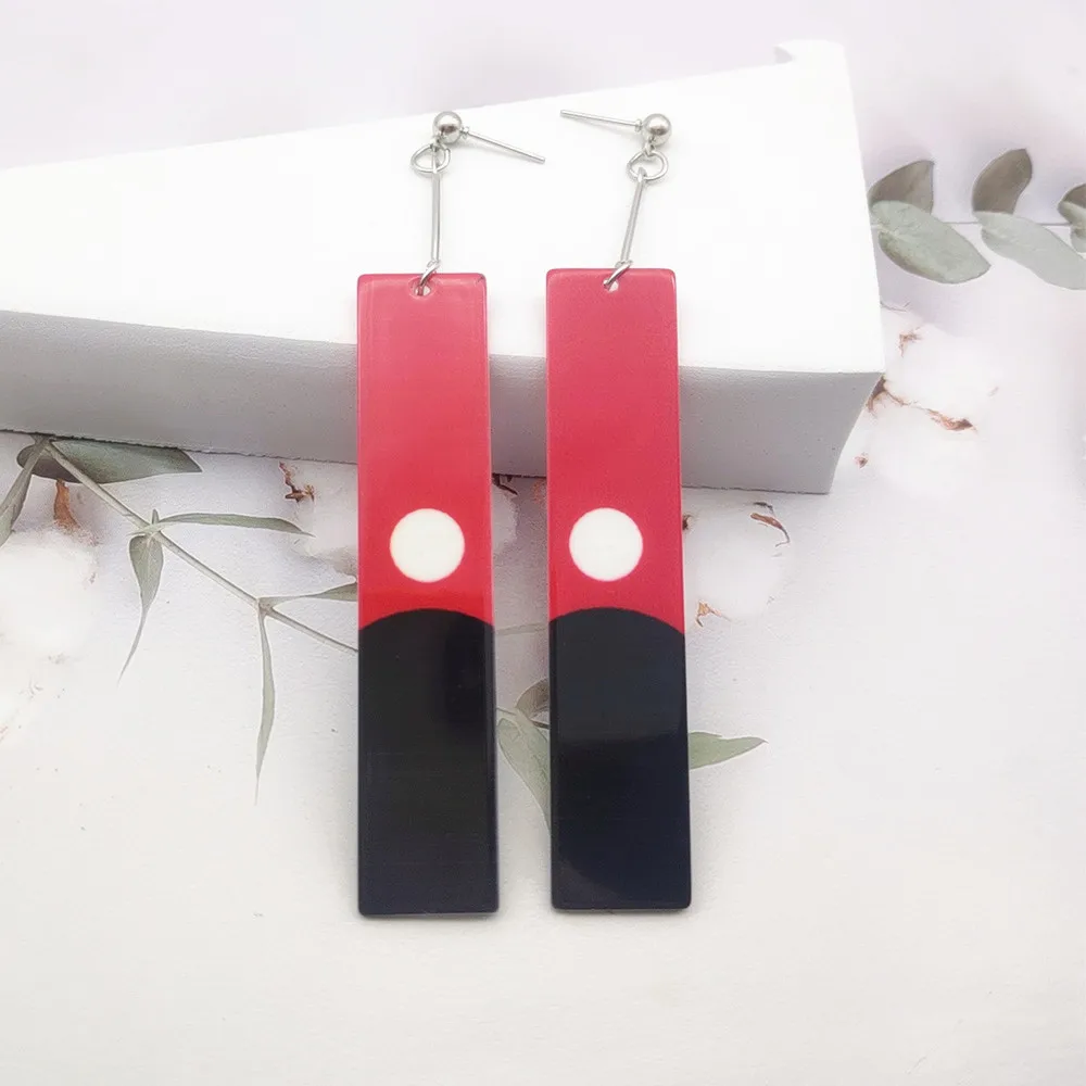 Tokyo Avenger Kurokawa Izana Acrylic Bông Tai Dành Cho Nữ Trang Sức Thời Trang Mới 2021 Demon Slayer Cosplay Anime Bông Tai