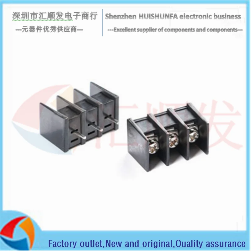 KF25C-7.62 في خط 300 فولت/20A 7.62 مللي متر الملعب سياج نوع محطة الأوسط دبوس