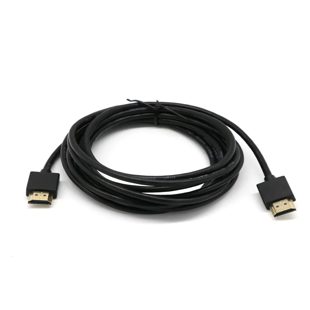 HDMI Yang Kompatibel dengan Kabel Video Kabel Berlapis Emas 1.4 4K 1080P 3D Kabel untuk HDTV Splitter Switcher 0.5M 1M 1.5M 2M 3M 5M 10M