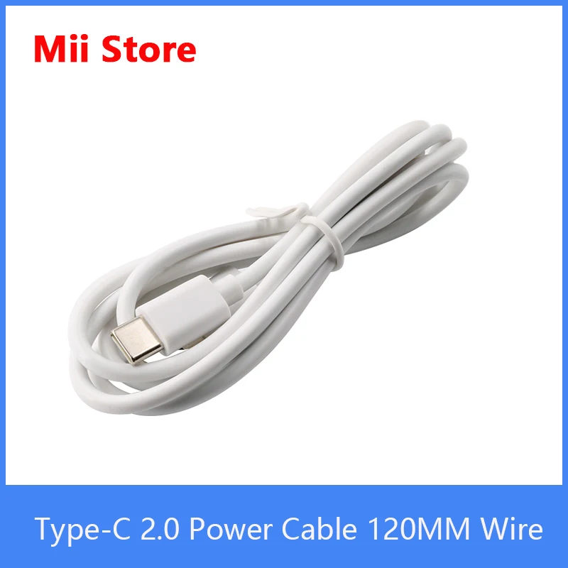 

Type-C 2.0 Power Cable 120MM Wire with White Color Suitable for Orange Pi Raspberry Pi single board computer