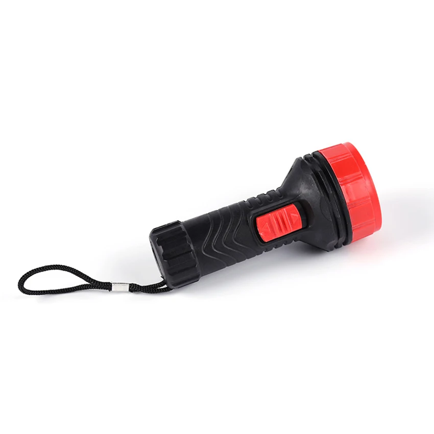 LED Flashlight, Bright and Durable, Plastic Lightweight Flashlight Battery Powered, Use for Emergencies, Camping, Outdoor