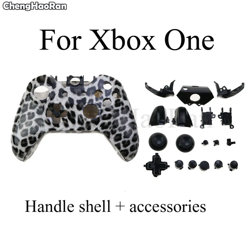 ChengHaoRan 1 комплект для контроллера XBox One, модная Передняя Верхняя ручка корпуса, лицевая панель, чехол + кнопка