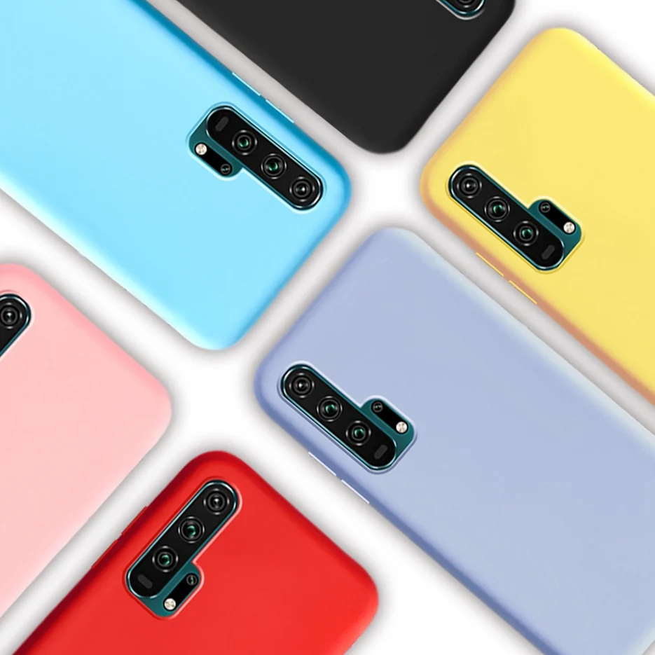 전화 케이스 Huawei Honor 20 Pro 20 Pro 소프트 TPU 뒷면 커버 Huawei Honor 20 Lite 20 Lite Honor20 Pro Funda Capas On Honor 20