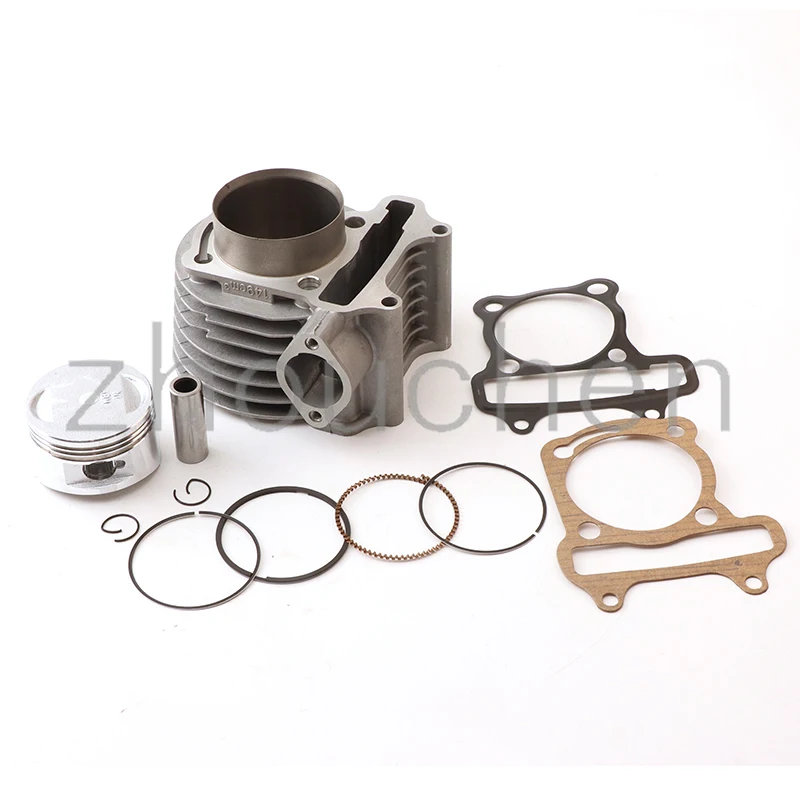 GY6 150 cylinder Kit 57.4mm Cylinder Piston Ring Set for 4 stroke Scooter Moped ATV QUAD GY6 150 157QMJ 1P57QMJ