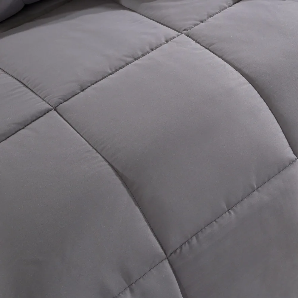 Down Alternative Comforter, Duvet Insert, Medium Weight for All Season, Fluffy, Warm, Soft & Hypoallergenic