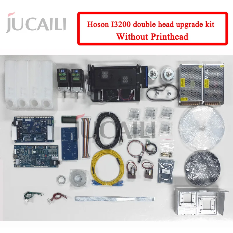 Jucaili Hoson-kit de actualización para impresora Epson dx5/dx7, conversión a I3200, placa de doble cabezal, versión de red, gran formato