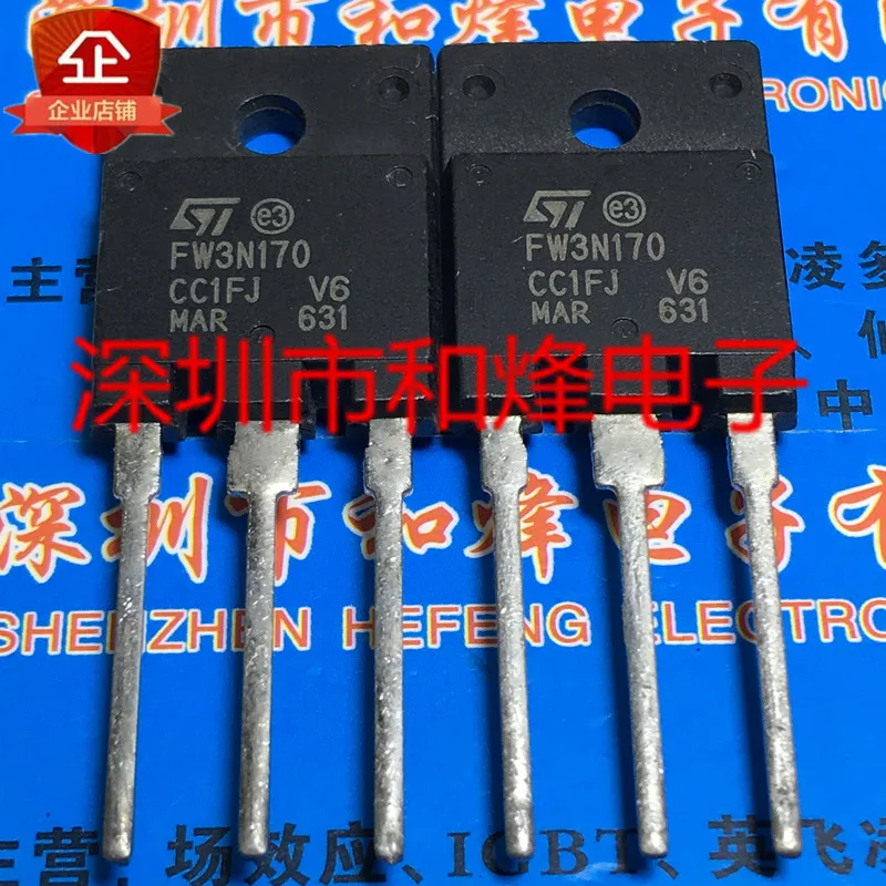 

(2 Pieces) STFW3N170 FW3N170 TO-3PF