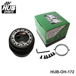 Adaptateur de moyeu de volant de course, kit de moyeu pour Honda Civic 96-00, moyeu-OH-172, 6 trous de 2,2