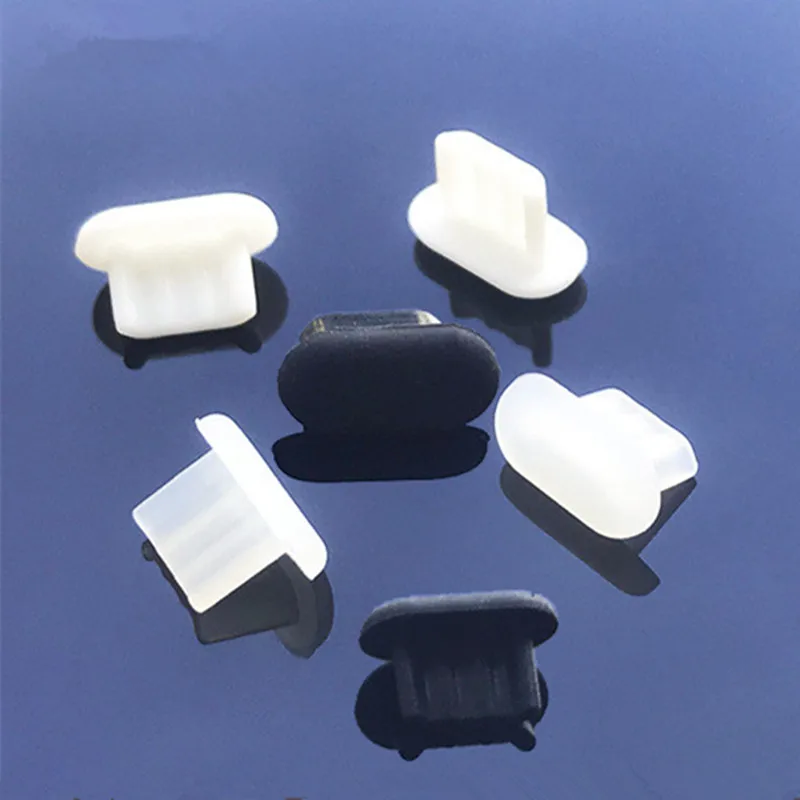 1000pcs Anti Dust Soft Silicone Dock Cover micro USB Port Ear Jack Anti-dust For Mobile Phone dustproof usb dust plug