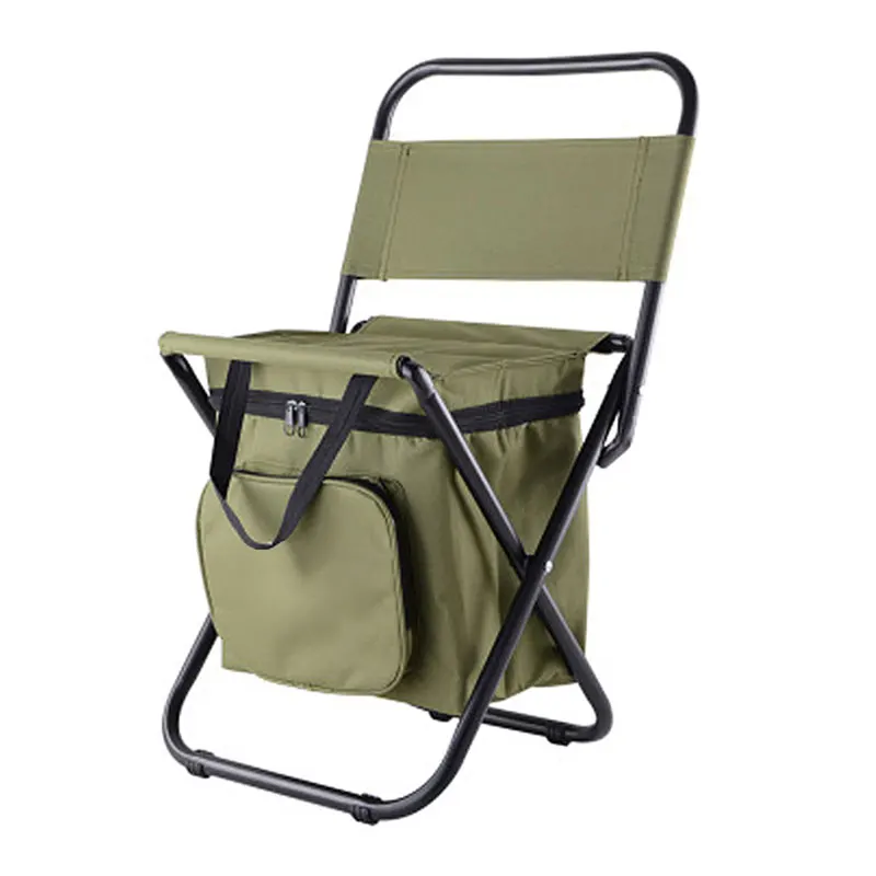 Fishing Chair Movable Refrigerator Keep Warm Cold Portable Folding Beach Chair 1350g Seat Camping 100kg Chairs Folding Stool