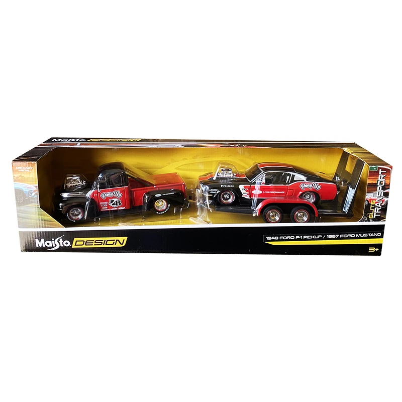 Maisto 1:24 1973 Datsun 620 Pick-Up Nissan Skyline R34 GT-R Combination car model gift collection toy