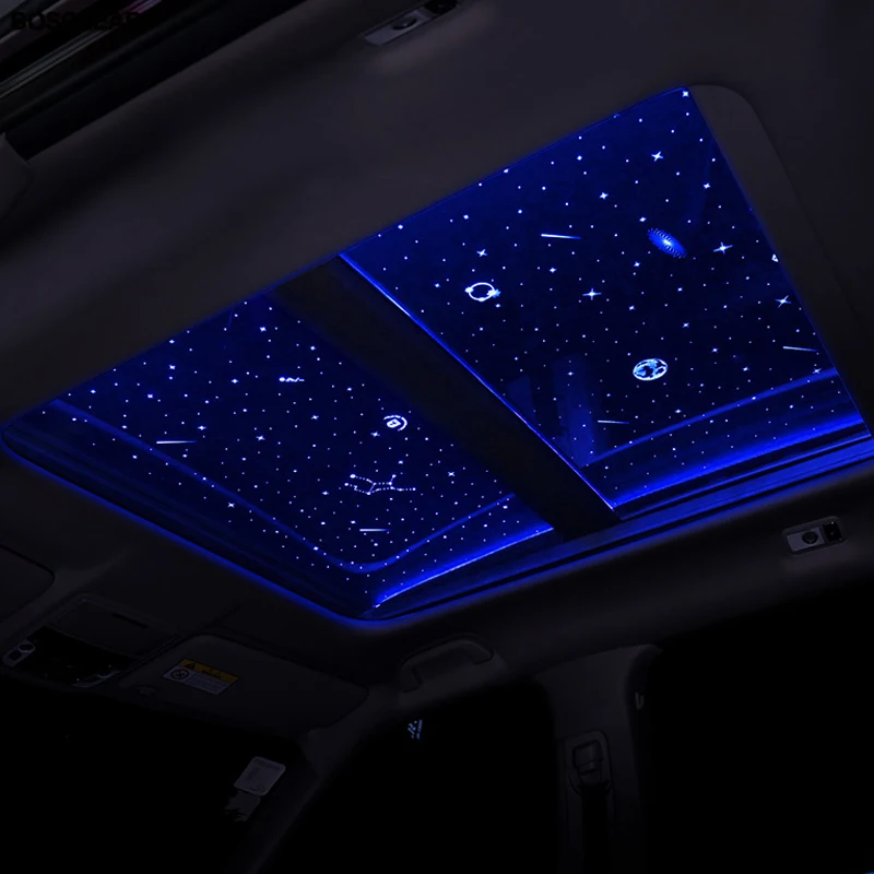 For Mercedez Class W205 W213 Remote /app Rgb Explosion-proof Led Underbody Ambient Lights Car Roof Decorative Atmosphere Lamp