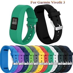 Smart WristBand Strap for Garmin Vivofit 3 Band Adjustable Smart Bracelet Replacement Band fashion soft Silicone Wristband Strap