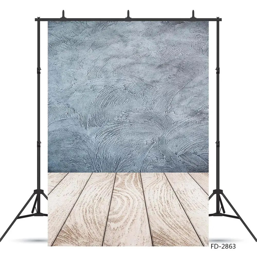 セメント壁木製床写真の背景写真スタジオビニールの背景子供赤ちゃんの写真撮影の小道具フォトブース