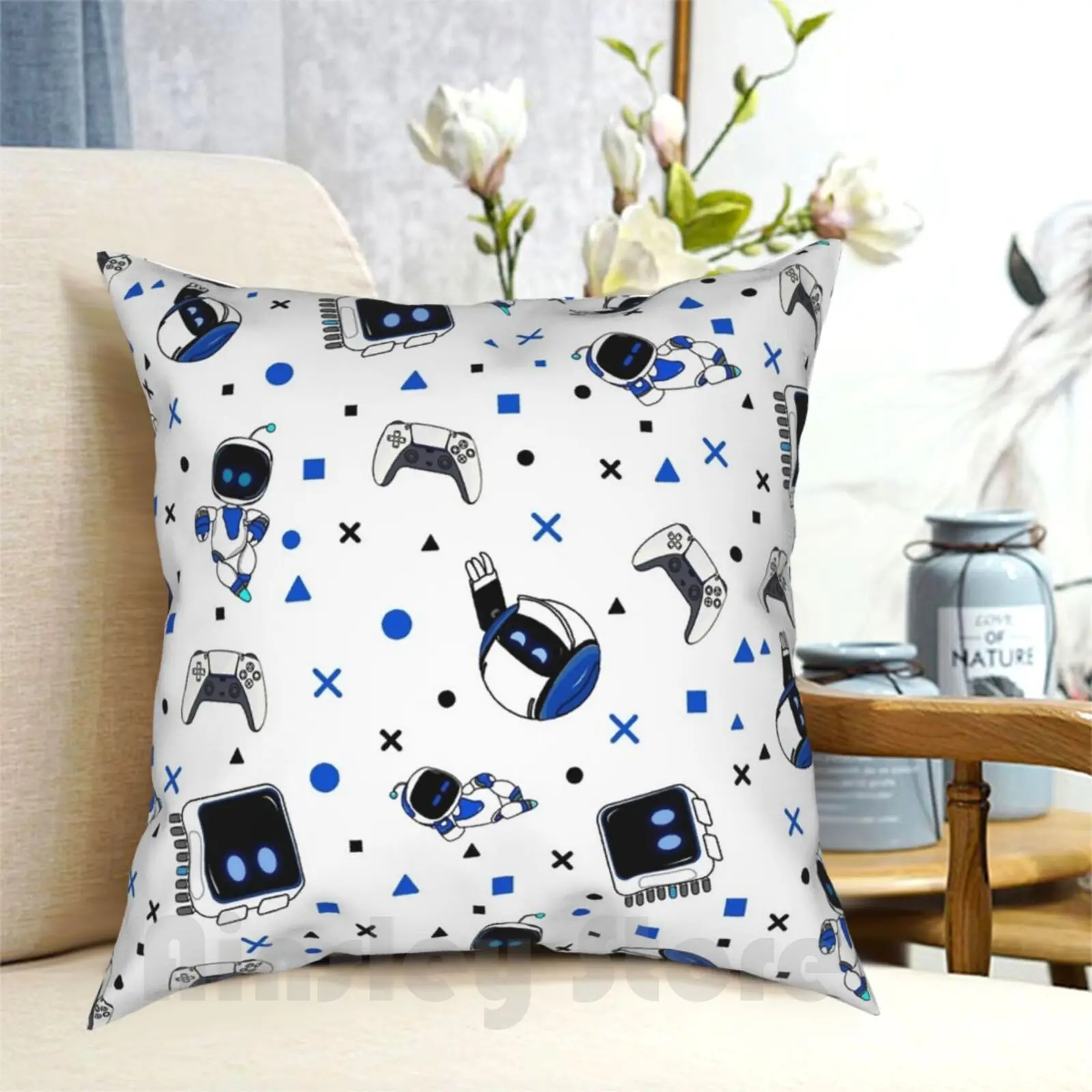 Astrobot And Friends Pillow Case Printed Home Soft Throw Pillow Astrobot Astrobot Ps5 Astros Playroom Ps5 Games