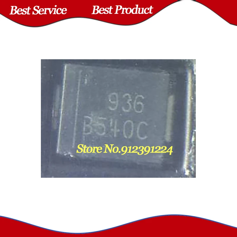 10 Pcs/Lot B540C-13-F DO214AB  New and Original In Stock