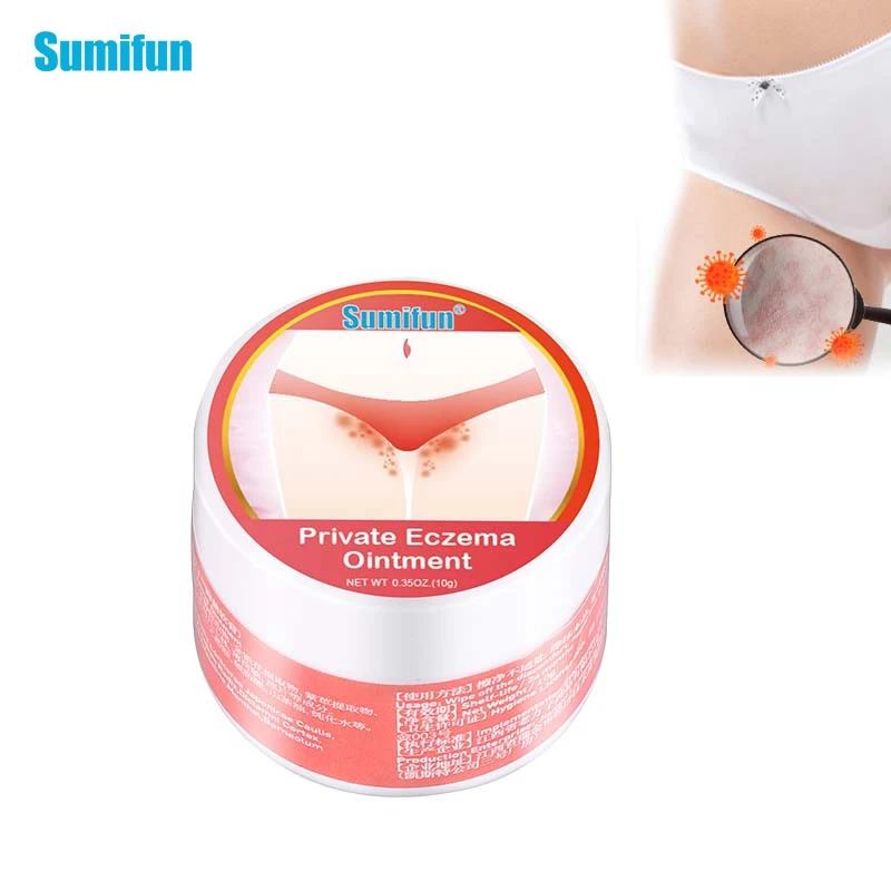 

Sumifun 1pcs Antibacterial Cream Eczema Ointment For Women Armpit Skin Privates Body Itching Remove Odor Pruritus Dermatitis