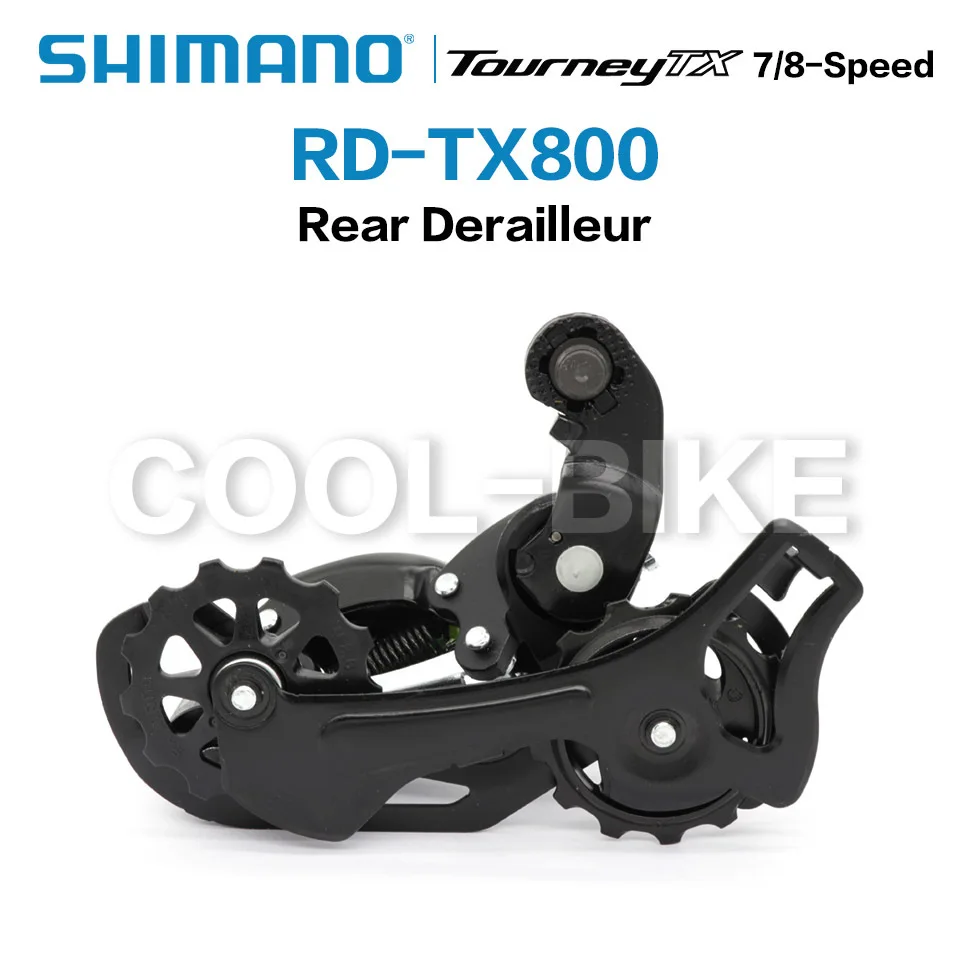 SHIMANO TOURNEY RD TX800 Rear Derailleur 7/8-speed RD-TX800