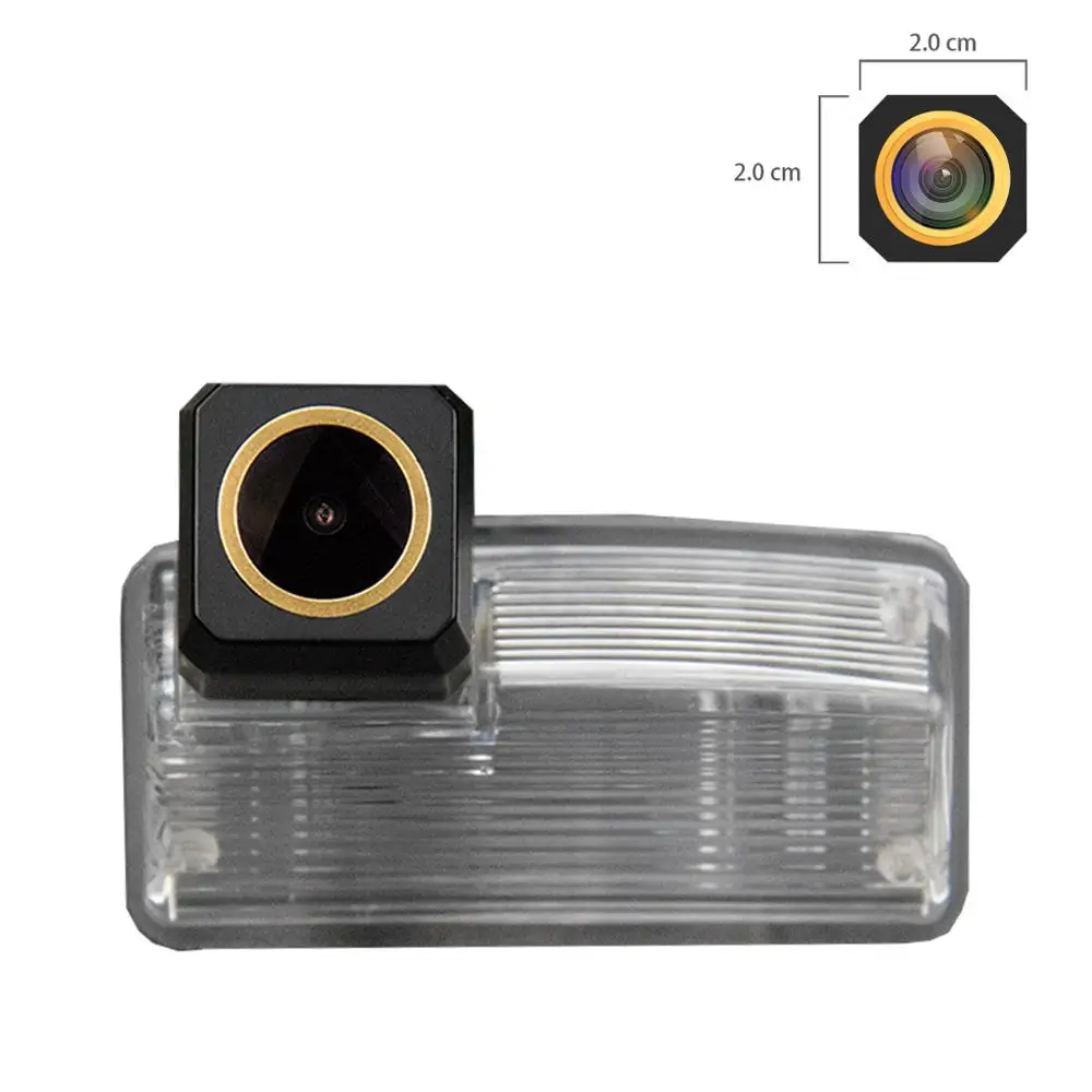 HD 1280x720p Золотая камера заднего вида для автомобиля, резервная камера заднего вида, водонепроницаемая камера ночного видения для Toyota MARK REZI 2010-2015