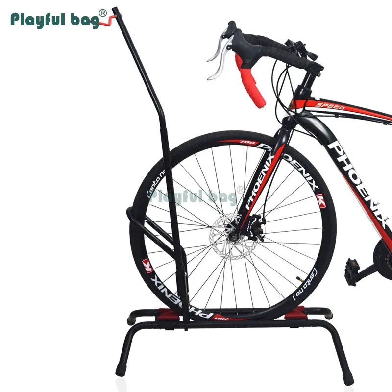 Playful bag Bicycle Vertical Parking Rack Detachable Bike Repair Fixed Tool L-shaped Cycling Display Rack Bike Accessory EA05