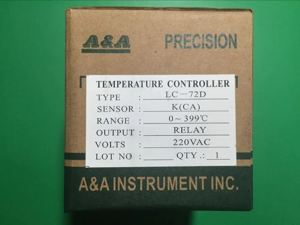 A & A Instrumen LC-72D Tampilan Digital Suhu Controller Suhu Controller LC72D Tempat
