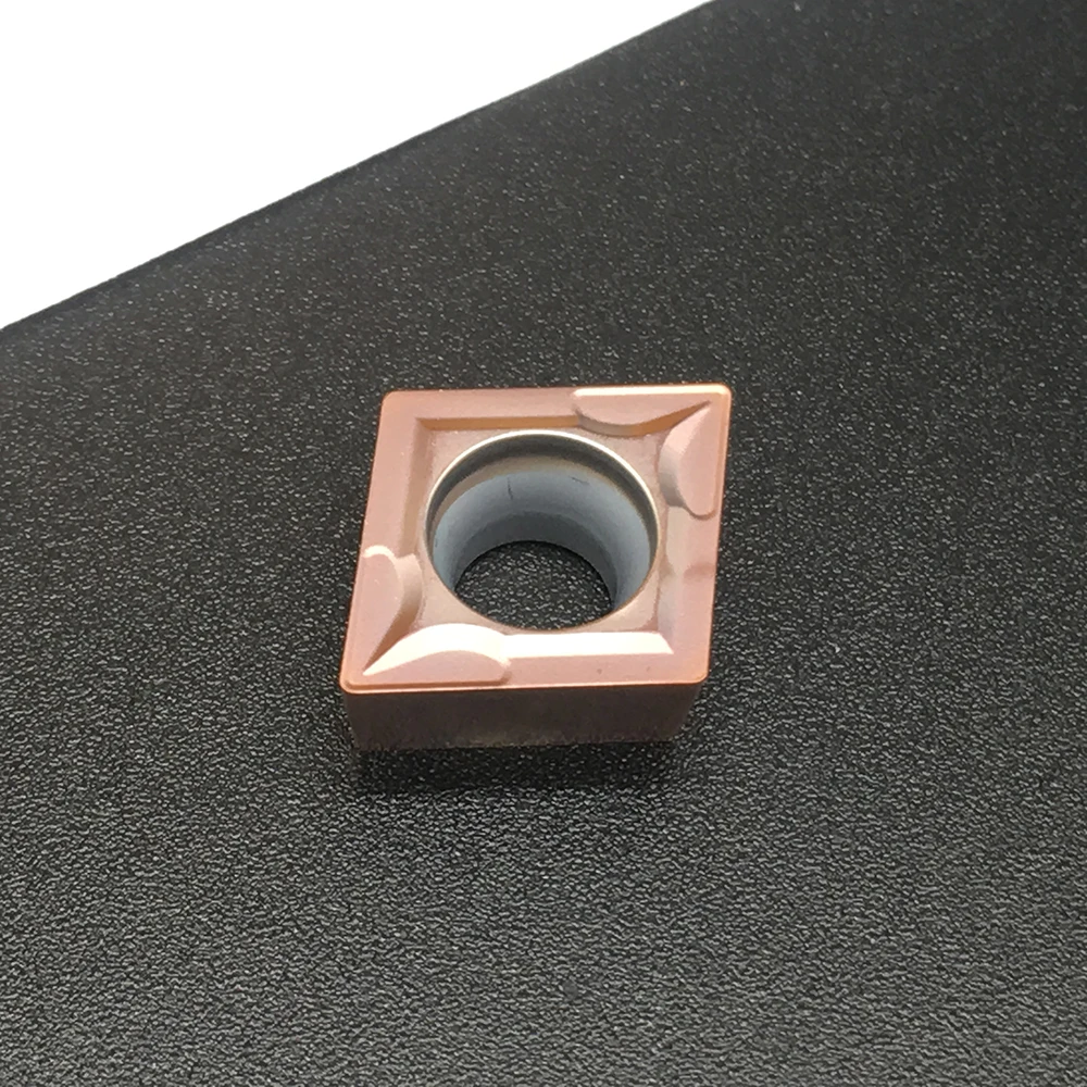 10 Chiếc CCMT09T304 FT1125 Cho Thép Không Gỉ Chất Lượng Gia Công Tiện Bằng Máy CNC Toolturning Dụng Cụ Carbide Miếng Lót Cho Máy Tiện