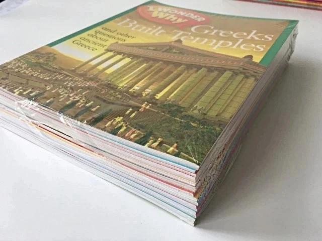 25 Books I Wonder Why Children Encyclopedia Science Book Body Space Animal Bulding Learing English Reading Early Education