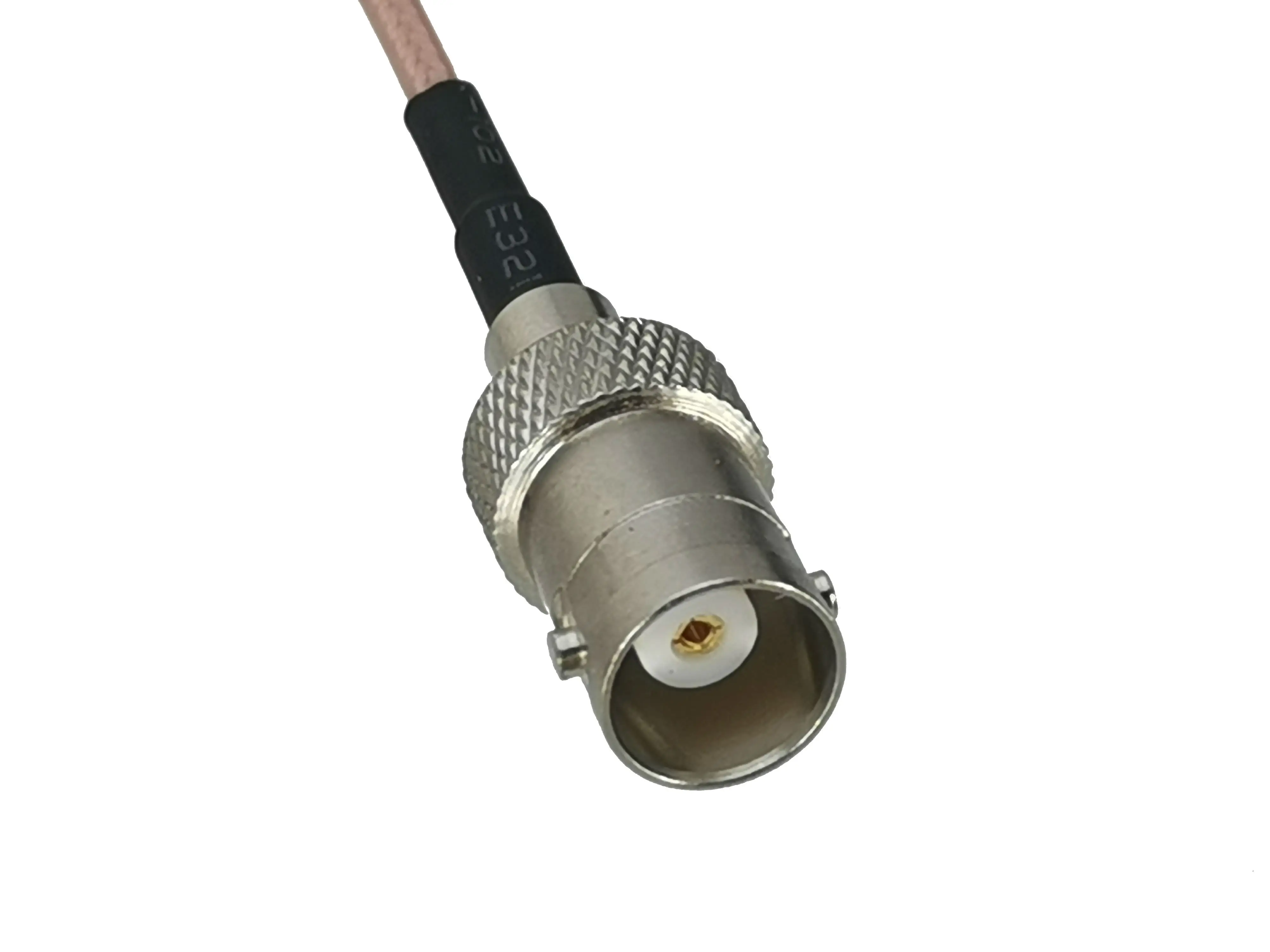 cable BNC female jack to MCX male plug right angle Connector crimp RG316 RF pigtail 4inch~10M