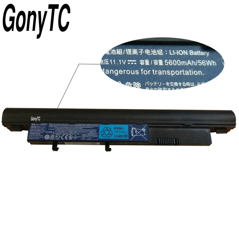 Imagem -03 - Gonytc-bateria do Portátil para Acer Aspire Timeline As09d70 As09d56 As09f34 As09d71 3810t 4810t 4810t 5810 8471 8471g 8571