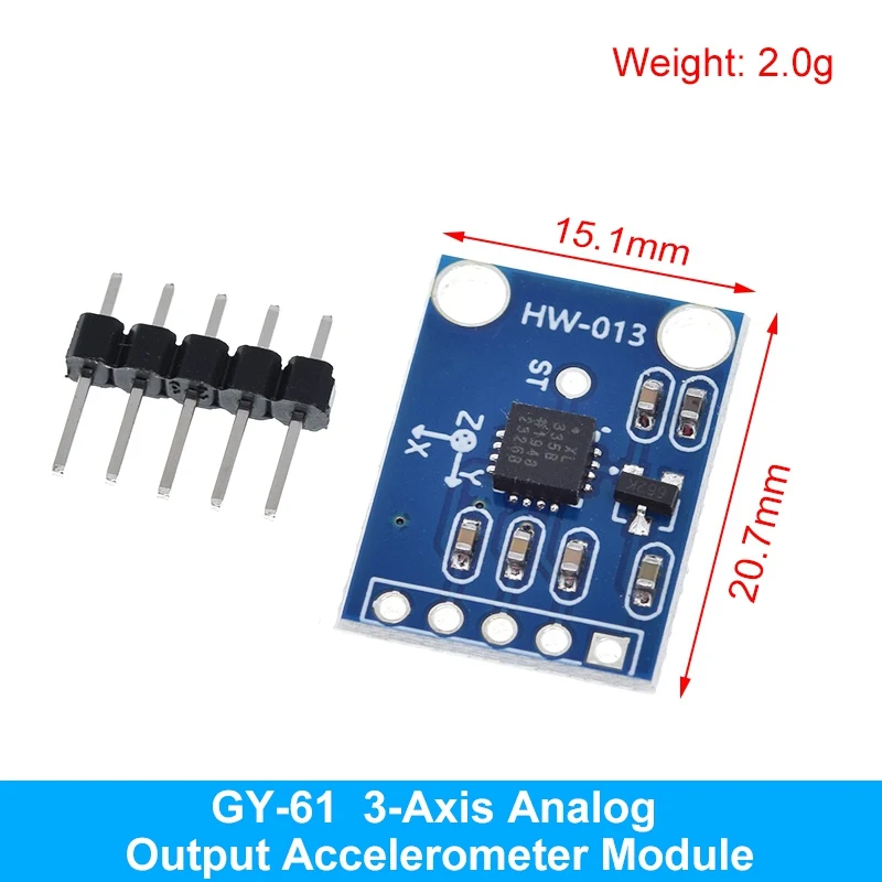 MPU-6050 MPU-9250 BMI160 LSM303DLHC L3G4200D QMC5883L ADXL335 LIS3DSH 3-, 6- und 9-Achsen-Sensor für Lagebestimmung +Gyroskop +Beschleunigungsmesser +Magnetometer – Detail 27