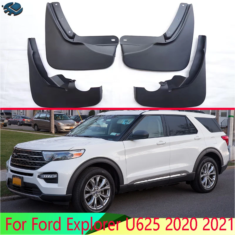 

For Ford Explorer U625 2020 2021 Mudflaps Splash Guards Mud Flaps Front Rear Mudguards Fender