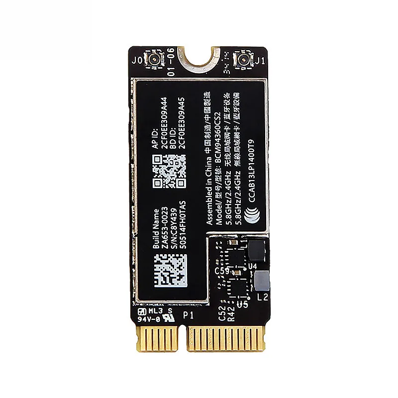 BCM94360CS2 Wireless-AC WIFI Bluetooth BT 4.0 Airport 802.11ac Card For Macbook Air 11\