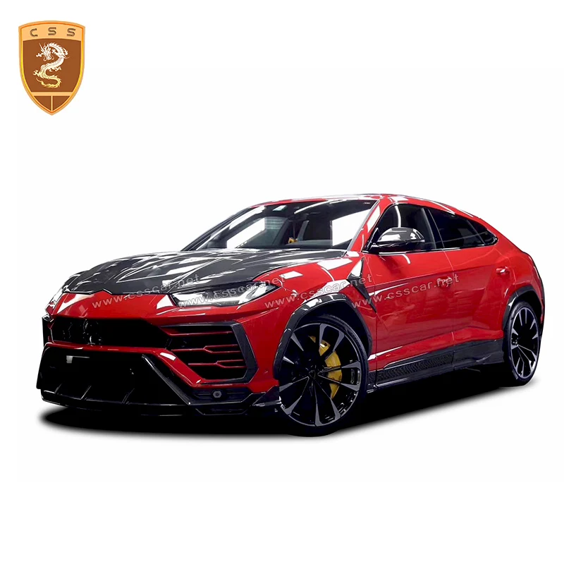 Auto Modified Accessories For Lamborghini Urus Full Carbon Front Hood TOPCAR Style High Quality Carbon Fiber Engine Hood Covers