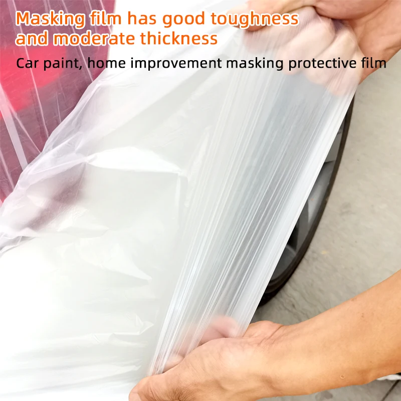Car Spray Paint Masking Film Furniture Decoration Dust-proof Baking Room Paint Spraying Protection High Temperature Resistance