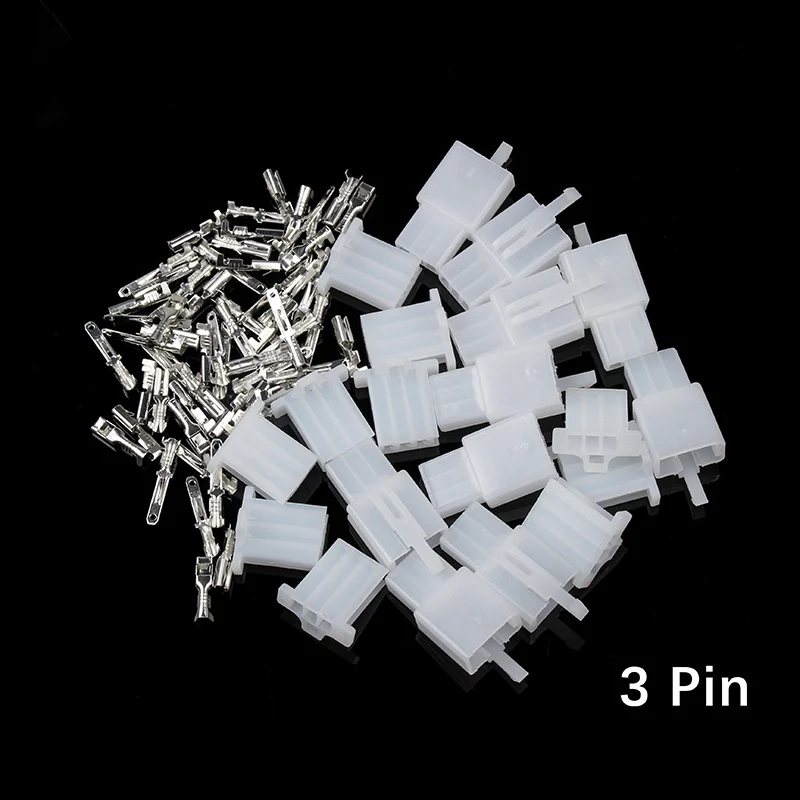 10Set 2/3/4/6/9Pin 2.8mm Automotive 2.8 Electrical Wire Connector Male Female Cable Terminal Plug Kits Motorcycle Ebike Car