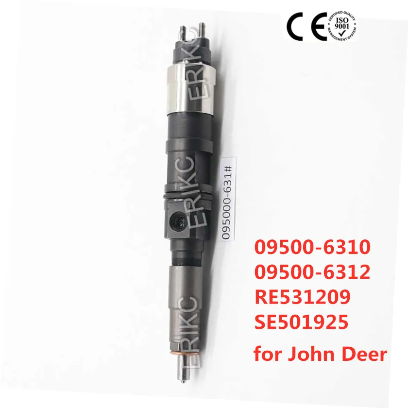 095000-6310 Fuel Injector RE530362 SE501925 095000-6312 Common Rail Diesel Injection Auto Parts for John Deer