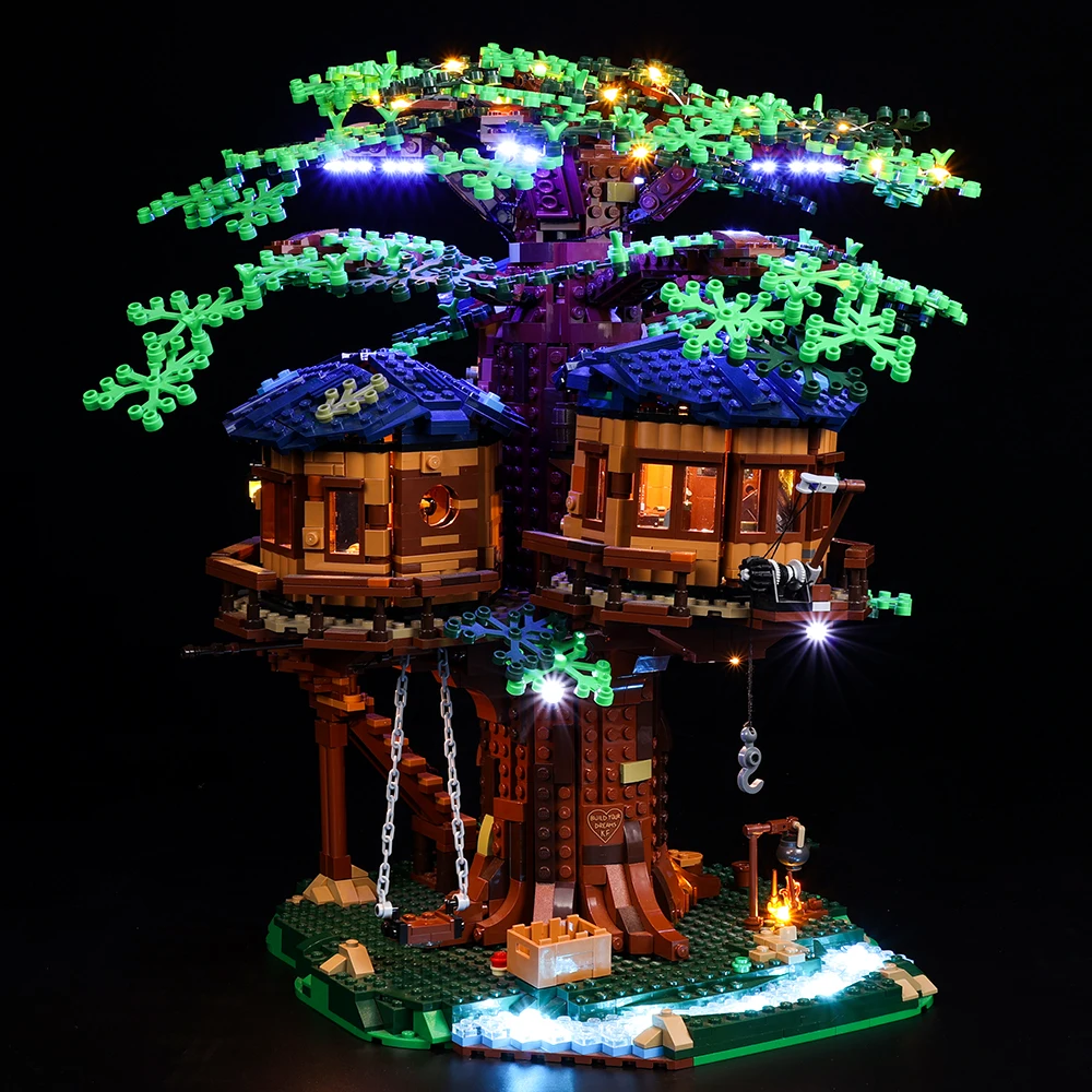 LED Light Kit For 21318 Ideas Tree House NOT Included Model